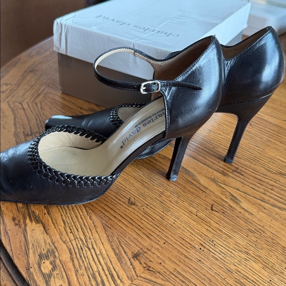 Charles David WHISTLE DesignerNathalie M NordstromALL LeatherMadeInSpain7.5BSexy - Picture 3 of 8